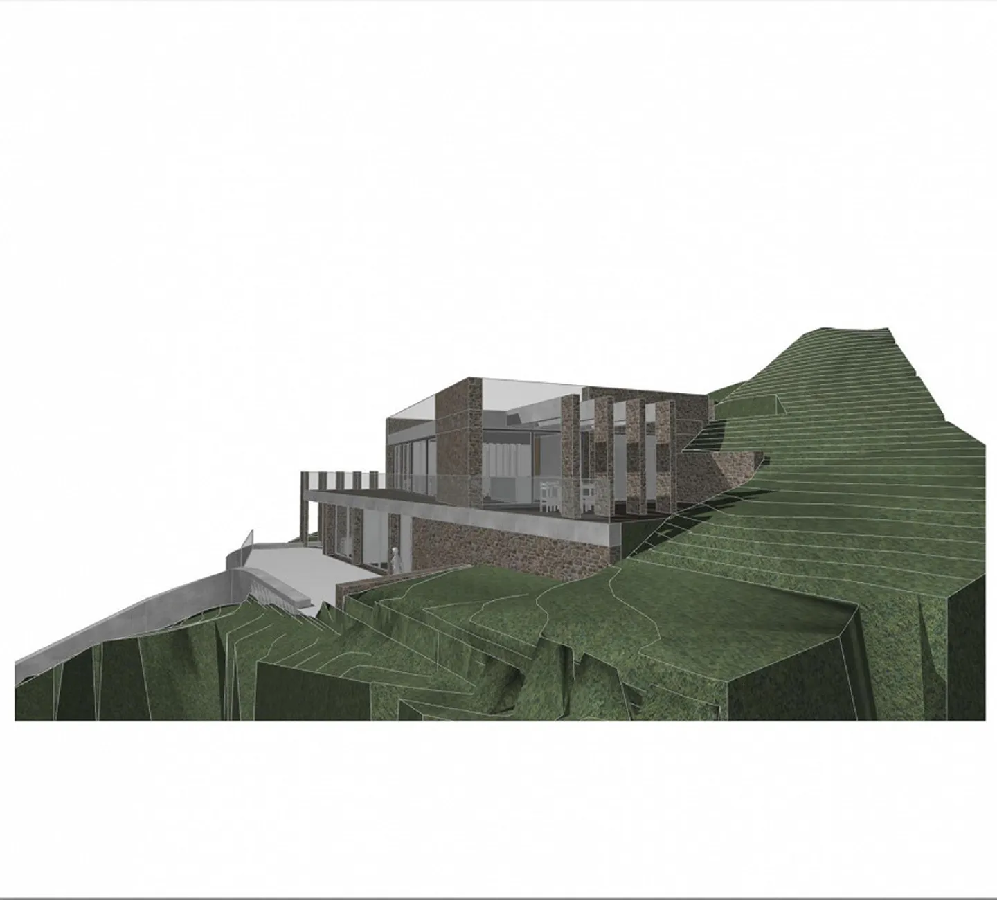 Terreno edificabile con permesso per una villa di lusso a Comano - Foto 4 di 13