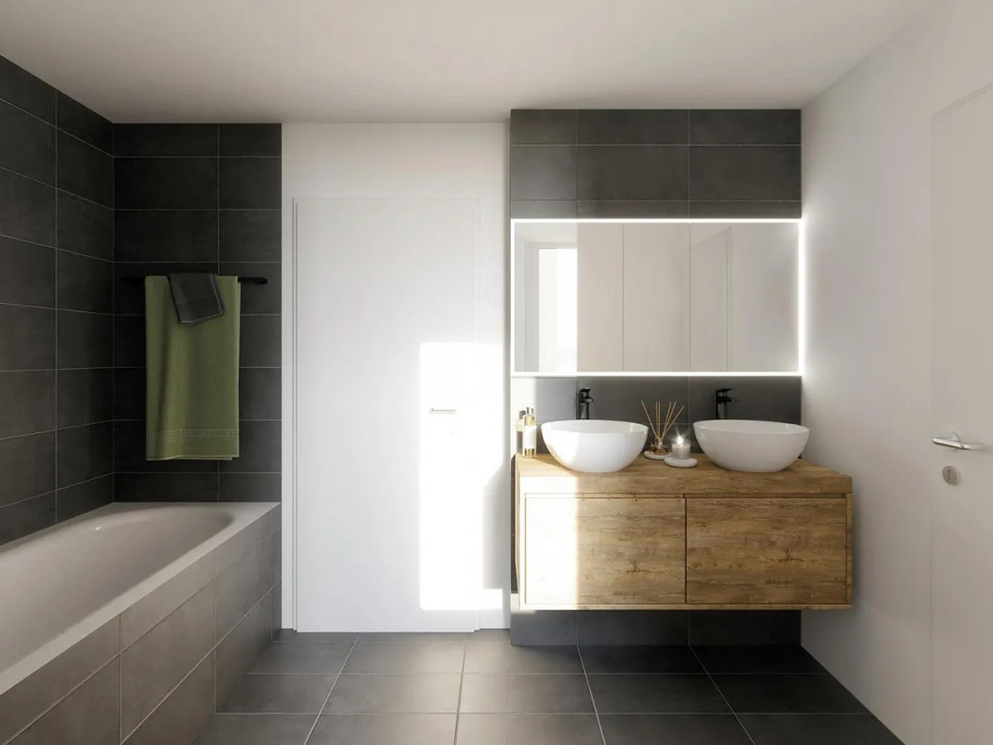 New construction project Fasanenweg with two 6.5-room semi-detached houses: House B - Photo 3 of 6