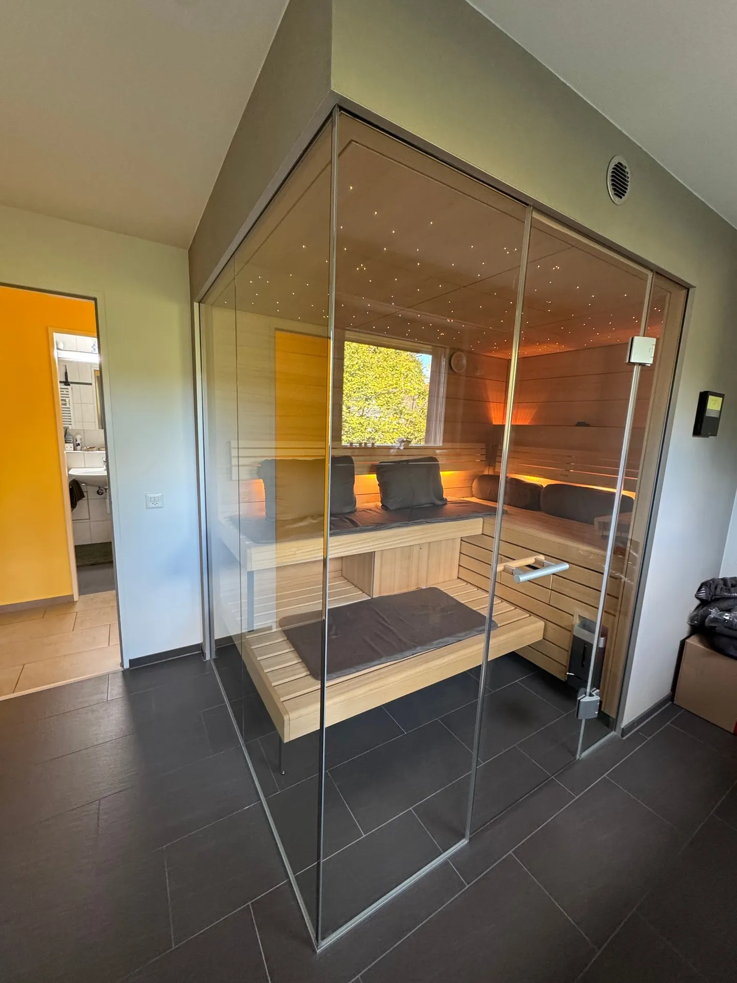 Modern 4-room penthouse with sauna and garage in Reinach - Photo 6 of 13