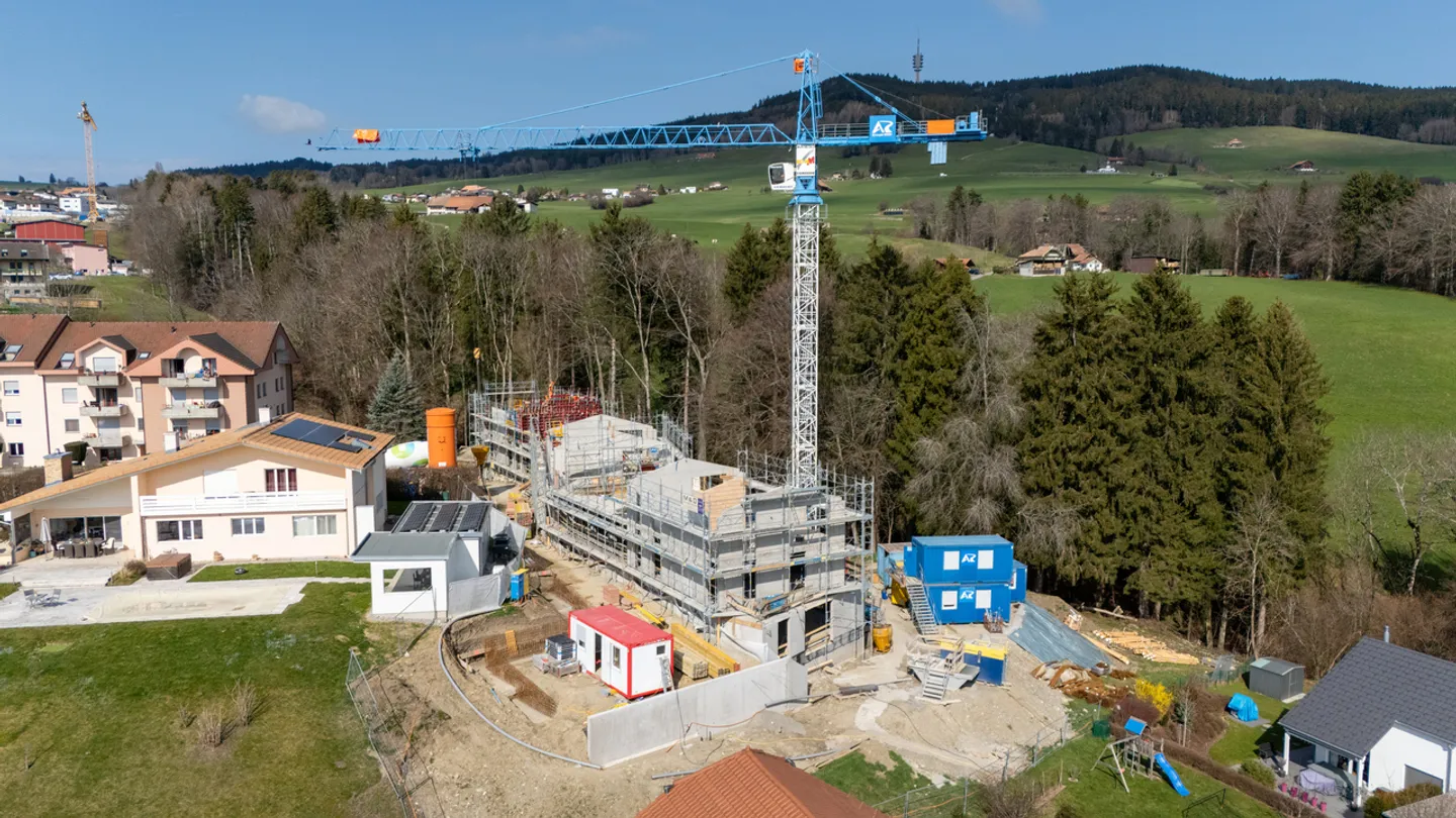 Appartement spacieux de trois unités avec 5,5 pièces à Sorens - Photo 12 sur 13