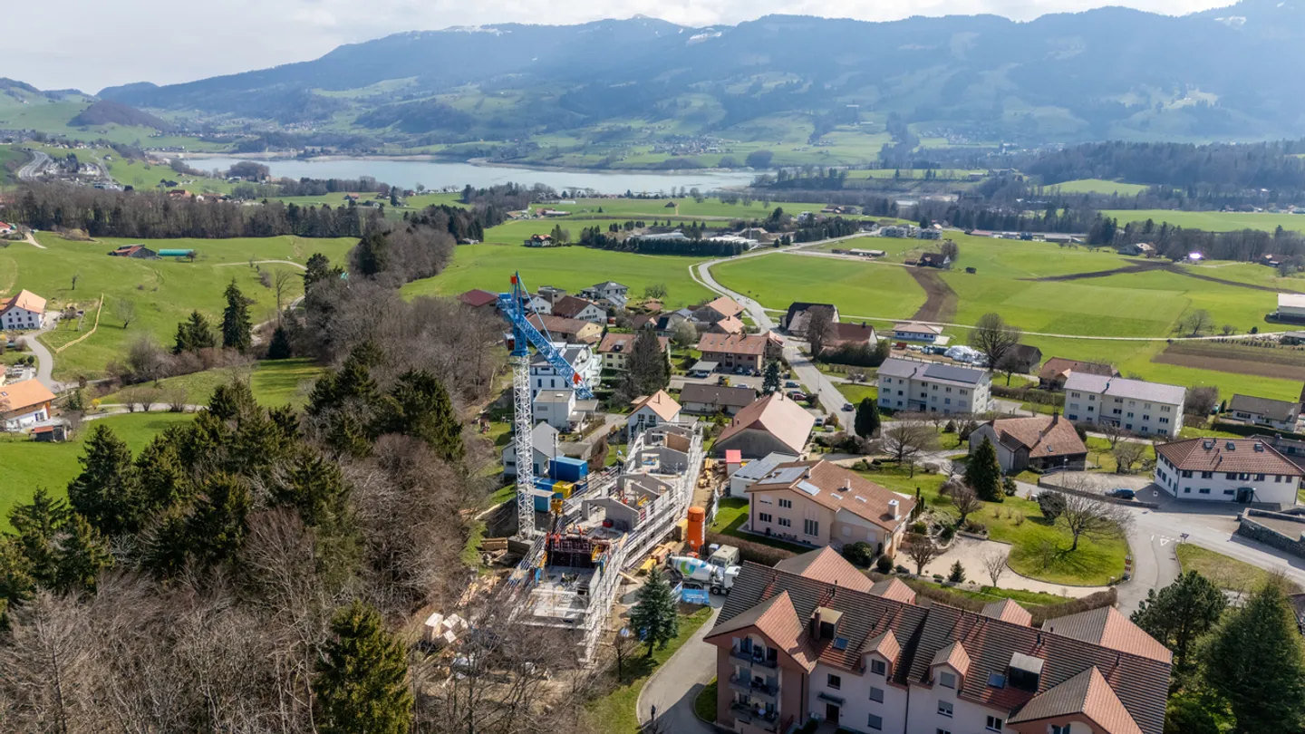 Appartement spacieux de trois unités avec 5,5 pièces à Sorens - Photo 5 sur 13