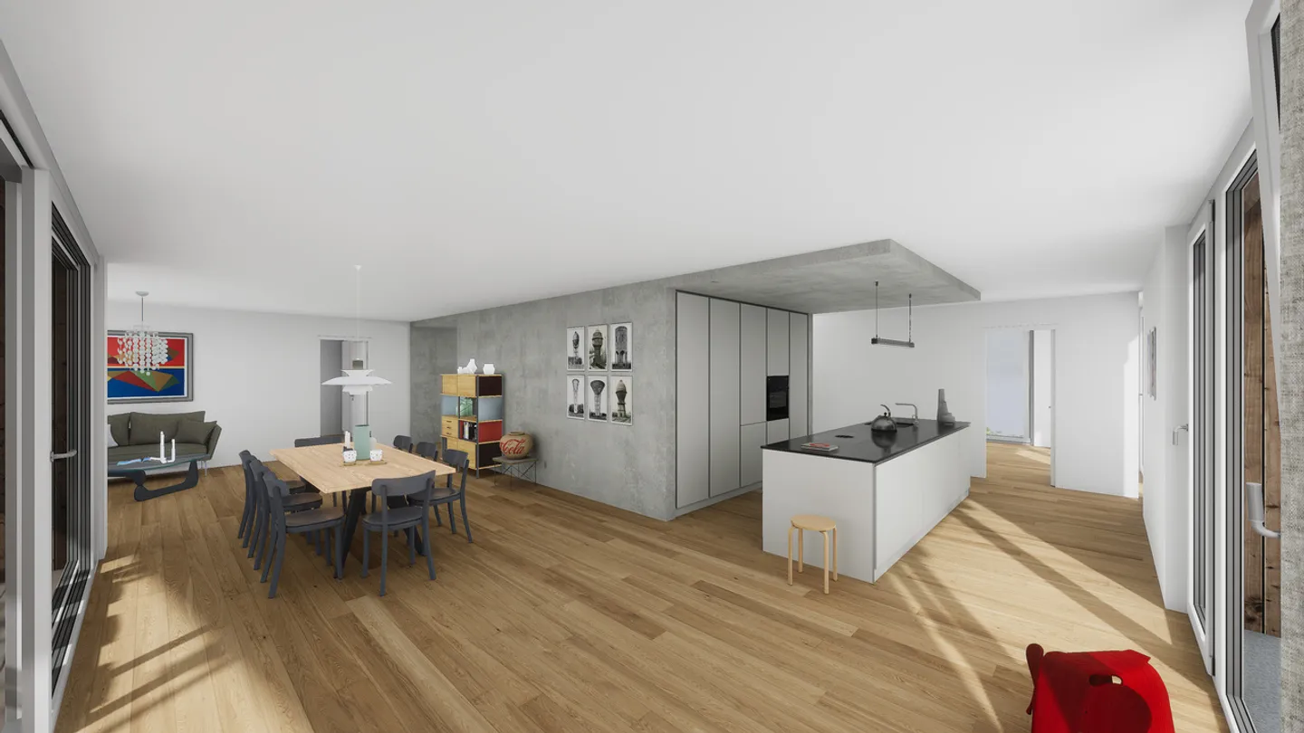 BAUSTART ERFOLGT - ZEITGENÖSSISCHE ARCHITEKTUR AN EXZELLENTER LAGE - Foto 1 von 14