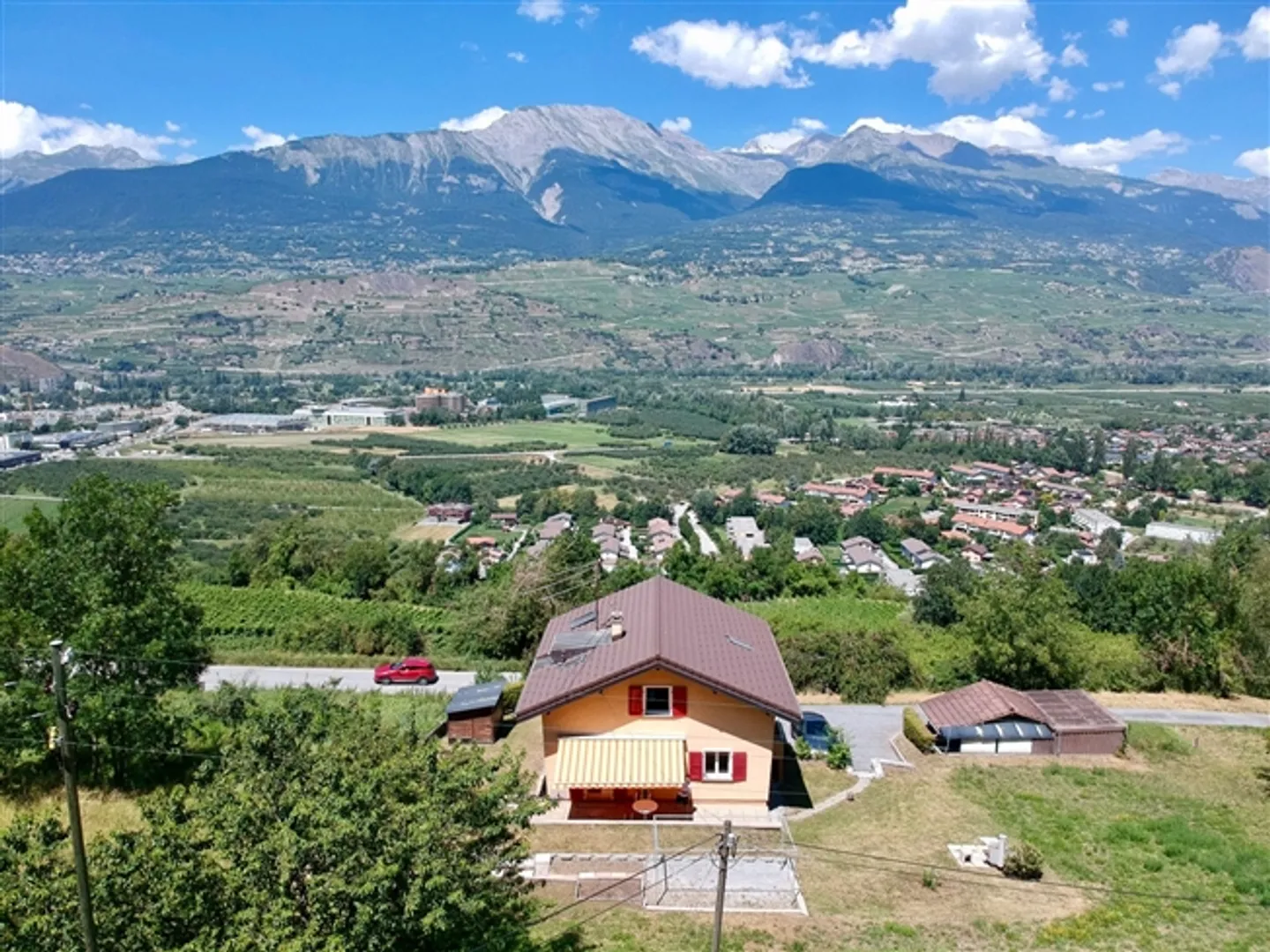 Charmantes Einfamilienhaus in Bramois - Foto 1 von 13