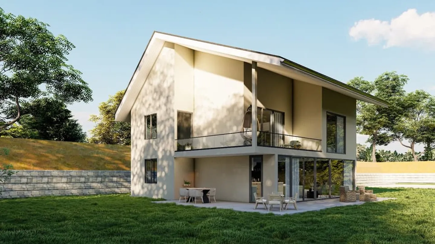 Magnifique Villa individuelle de 5.5 pièces, dans une région calme et verdoyante - Photo 1 sur 13