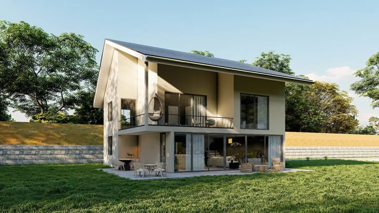 Magnifique Villa individuelle de 5.5 pièces, dans une région calme et verdoyante - Photo 2 sur 13