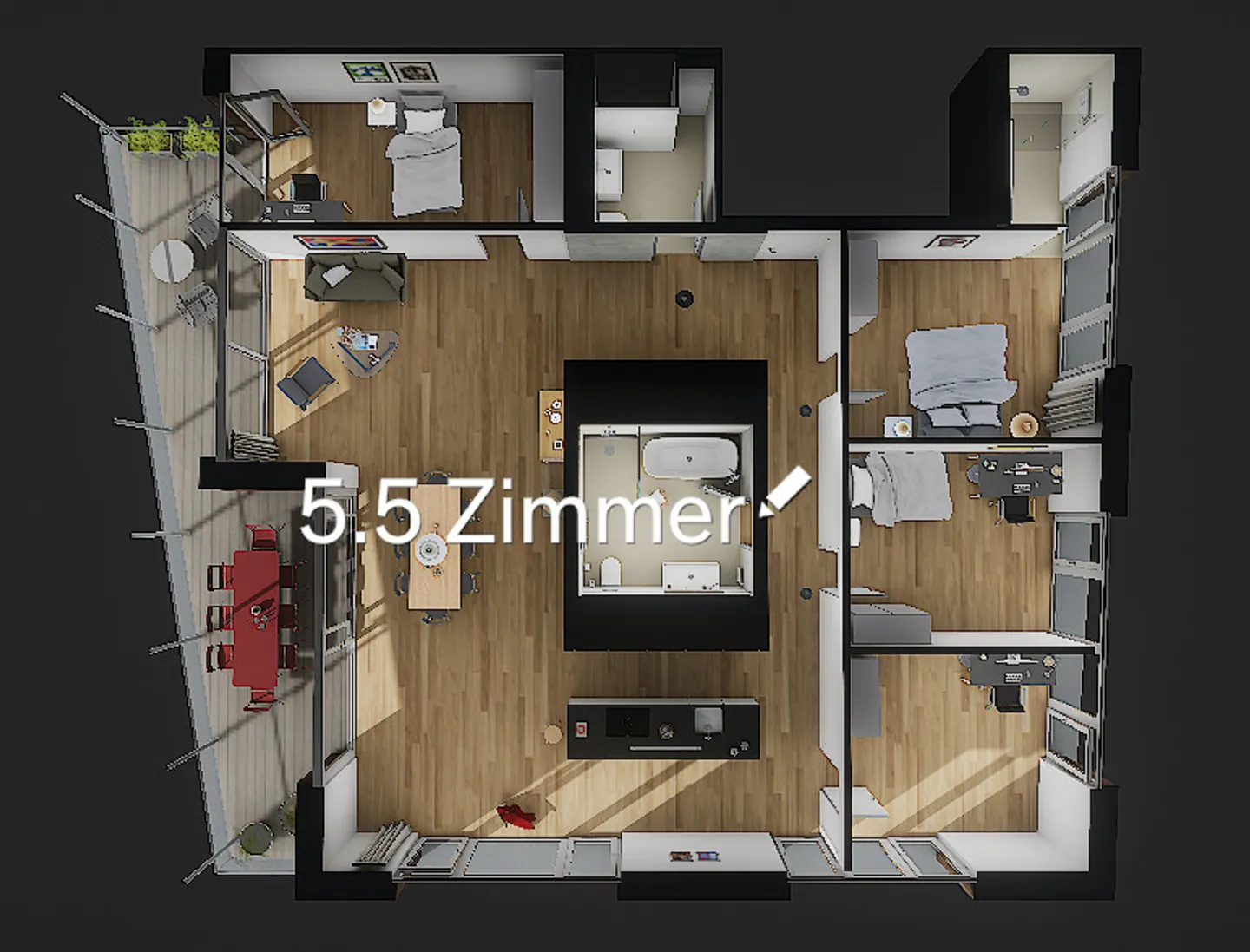 FOR INDIVIDUALISTS - LIVING EXPERIENCE WITH THREE-METER HIGH ROOMS - Photo 4 of 15