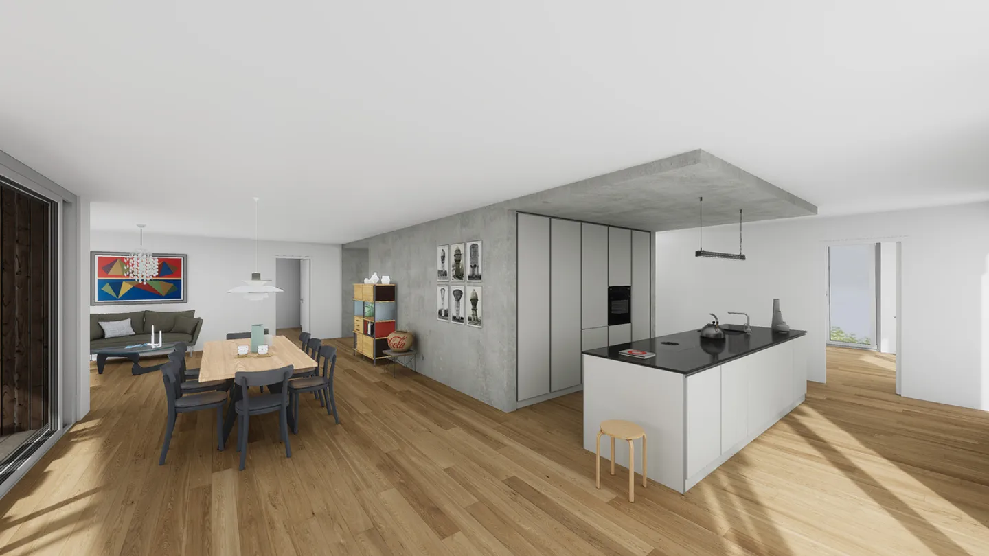 FOR INDIVIDUALISTS - LIVING EXPERIENCE WITH THREE-METER HIGH ROOMS - Photo 7 of 15