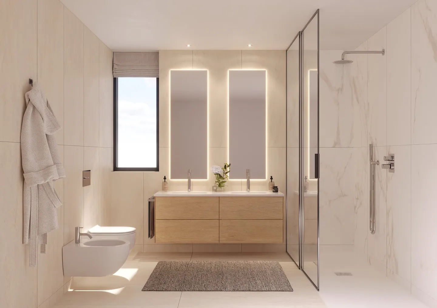 Wohnung 2.5 Zimmer mit Terrasse – Residenza Oasis | Pregassona (Parkplatz nicht inbegriffen) - Foto 3 von 5