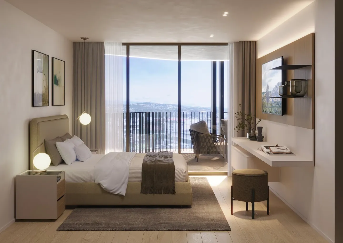 Wohnung 2.5 Zimmer mit Terrasse – Residenza Oasis | Pregassona (Parkplatz nicht inbegriffen) - Foto 1 von 5