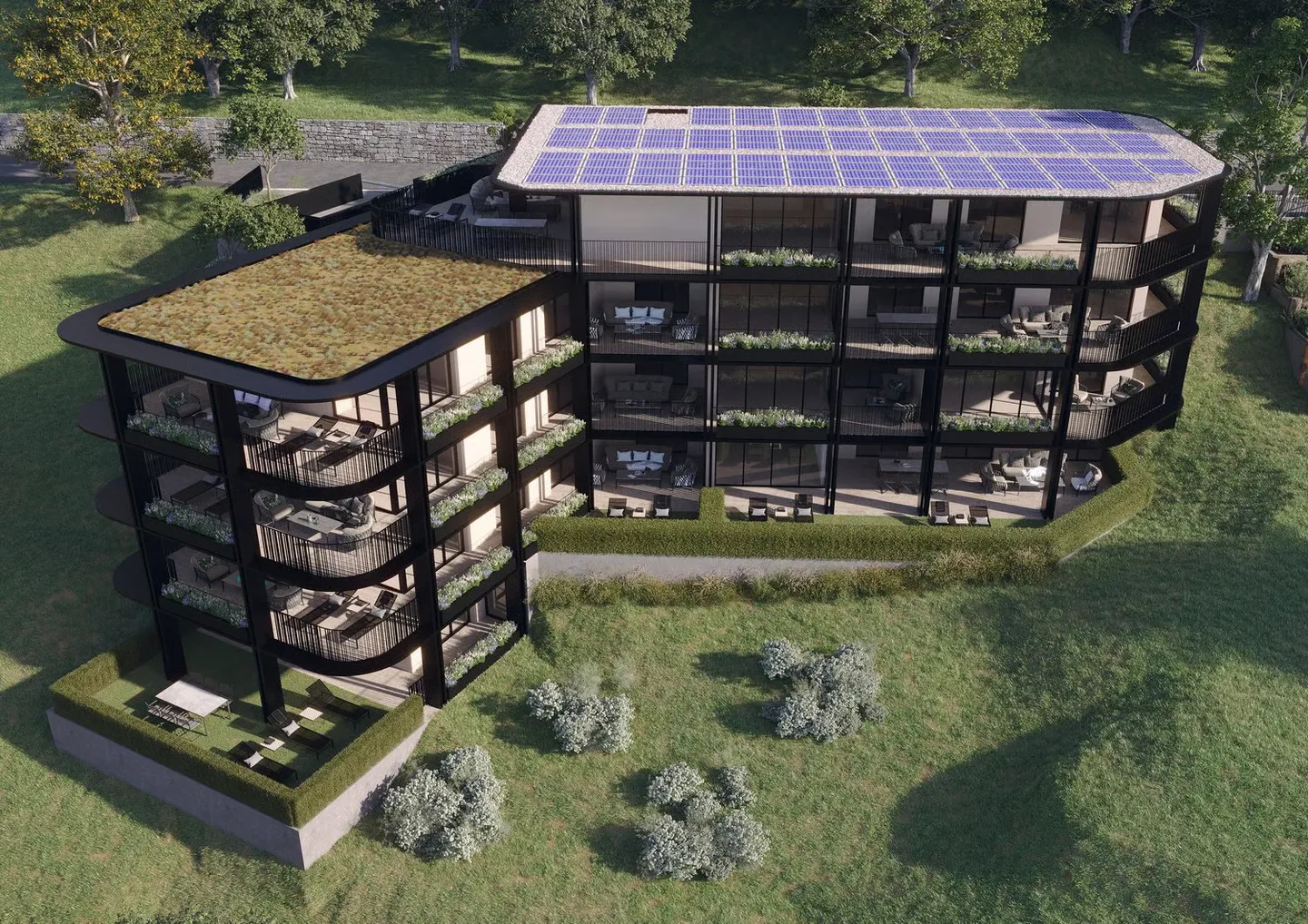 Wohnung 2.5 Zimmer mit Terrasse – Residenza Oasis | Pregassona (Parkplatz nicht inbegriffen) - Foto 5 von 5