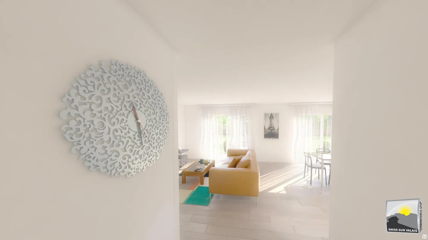 VALAIS/ Ich bin MELROSE, eine magnifique Villa mit 5.5 Zimmern und 185 m² - Photo 2 sur 18