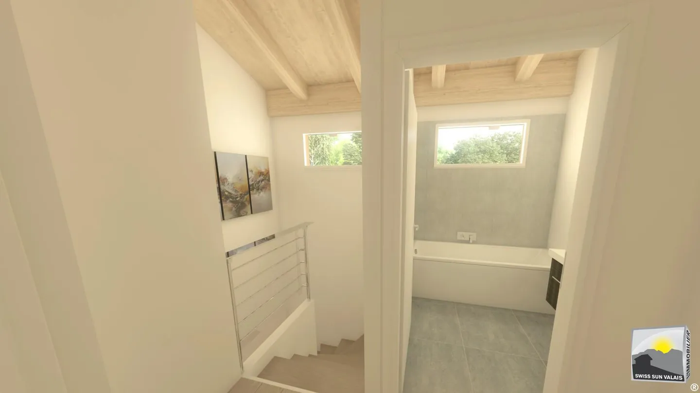 VALAIS/ Ich bin MELROSE, eine magnifique Villa mit 5.5 Zimmern und 185 m² - Photo 7 sur 18