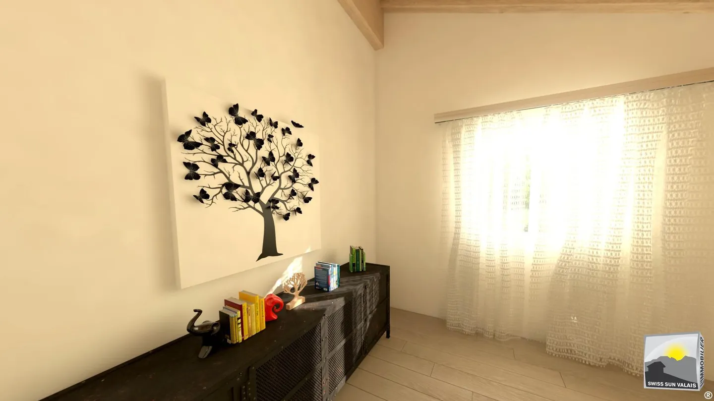 VALAIS/ Ich bin MELROSE, eine magnifique Villa mit 5.5 Zimmern und 185 m² - Photo 9 sur 18