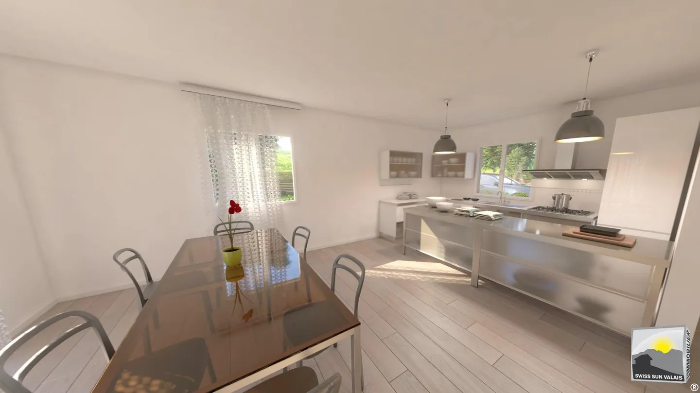 VALAIS/ Ich bin MELROSE, eine magnifique Villa mit 5.5 Zimmern und 185 m² - Photo 4 sur 18