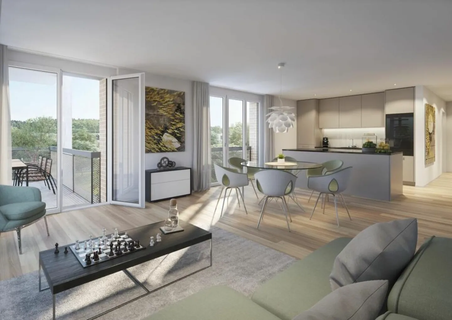 Modern floor plans for modern living - Ziegelei-Quartier Berg - Photo 7 of 14