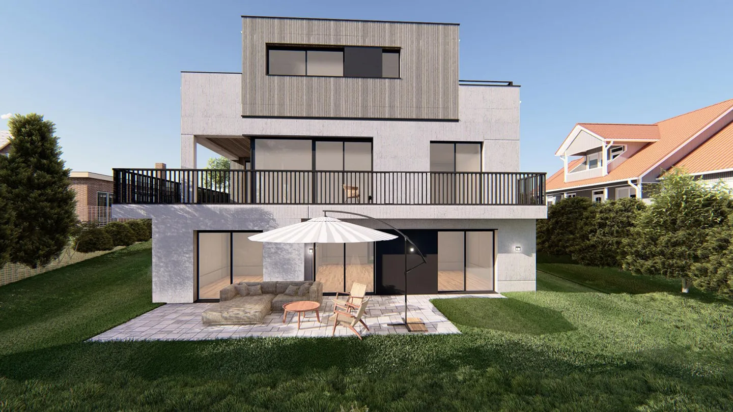 Appartamento giardino di nuova costruzione esclusivo di 3,5 stanze - Foto 7 di 8