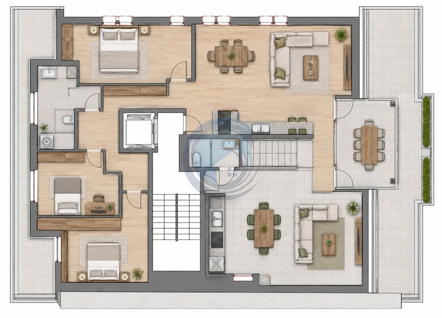 APPARTEMENTS DE 3  ET 4 PIÈCES AU CENTRE DE CHÂTEL-ST-DENIS - Photo 17 sur 19