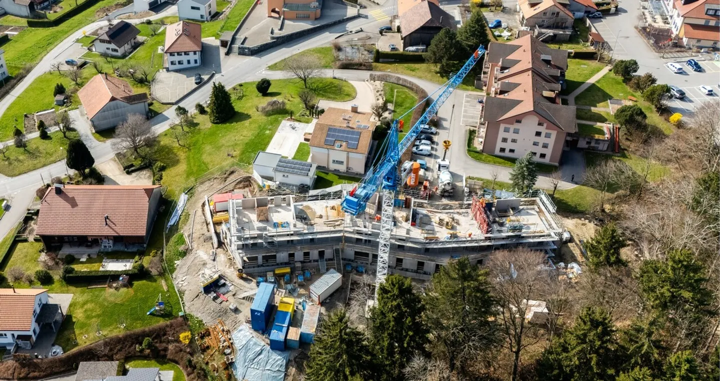 Appartement spacieux de trois familles avec 5,5 pièces à Sorens - Photo 10 sur 13