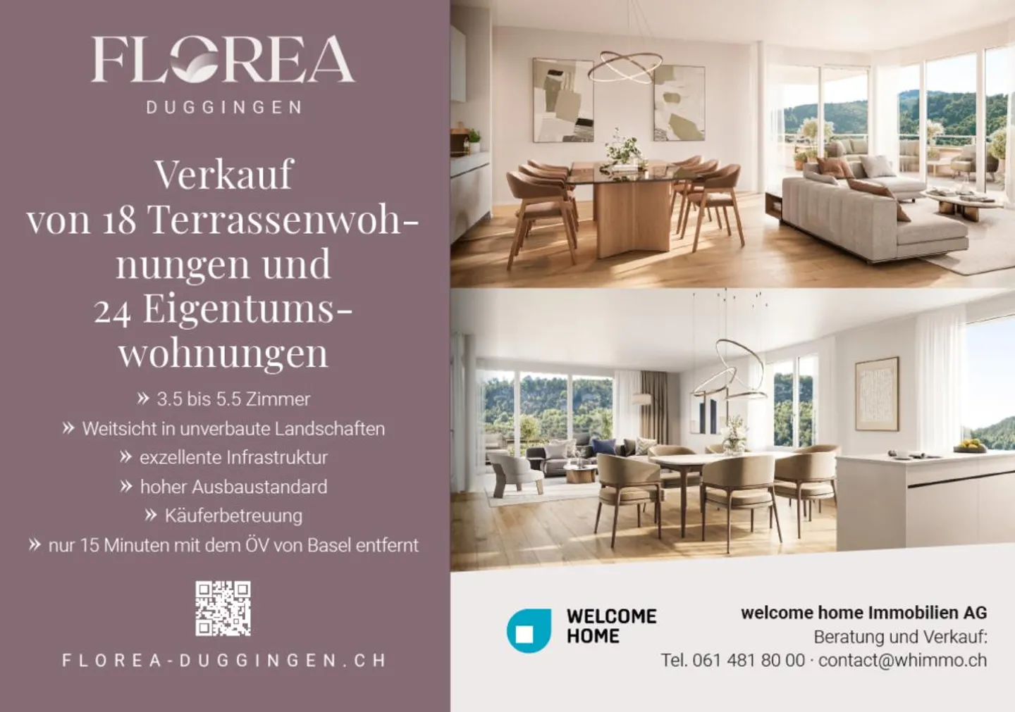 Natürlich wohnen - 3.5-Zimmer-Wohnung mit sonnigem Balkon - Foto 2 von 8