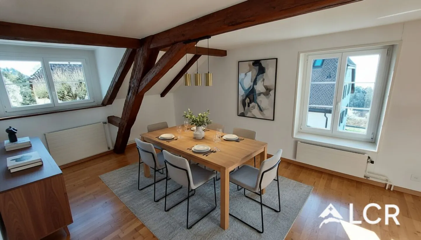 Schöne 4,5-Zimmer-Wohnung in Montézillon - Foto 4 von 13