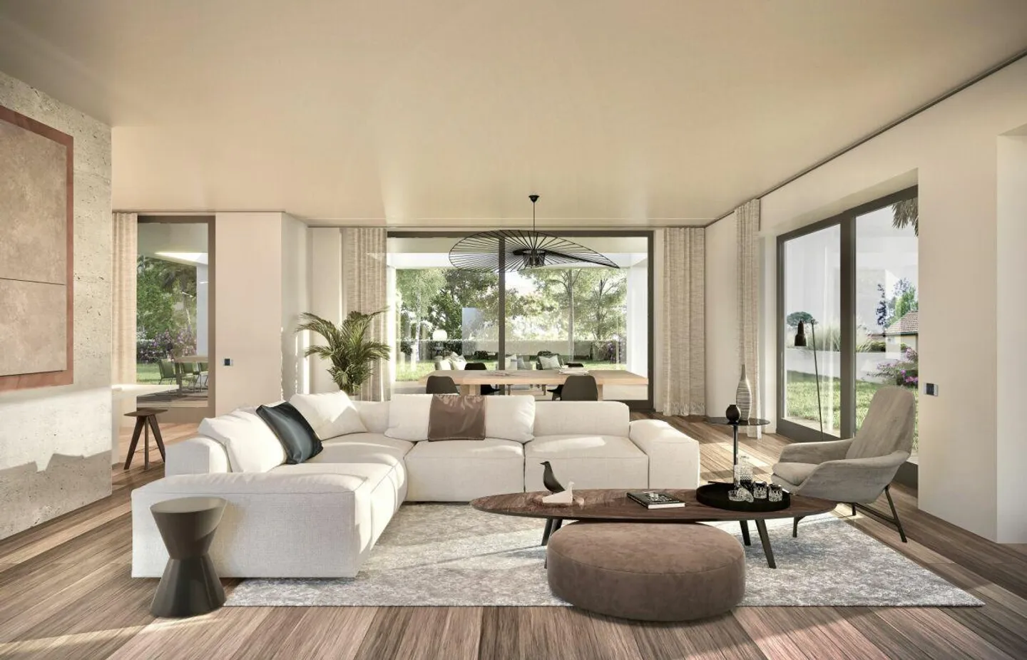 Gentilino, Collina d'Oro: Nuovo appartamento di design con giardino privato, 4,5 stanze - Foto 7 di 7