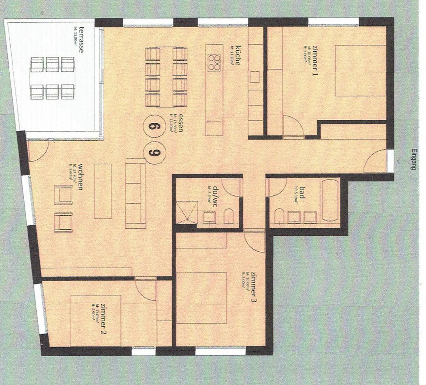 Appartement spacieux de 4 ½ pièces au cœur de Domat/Ems - Photo 9 sur 9