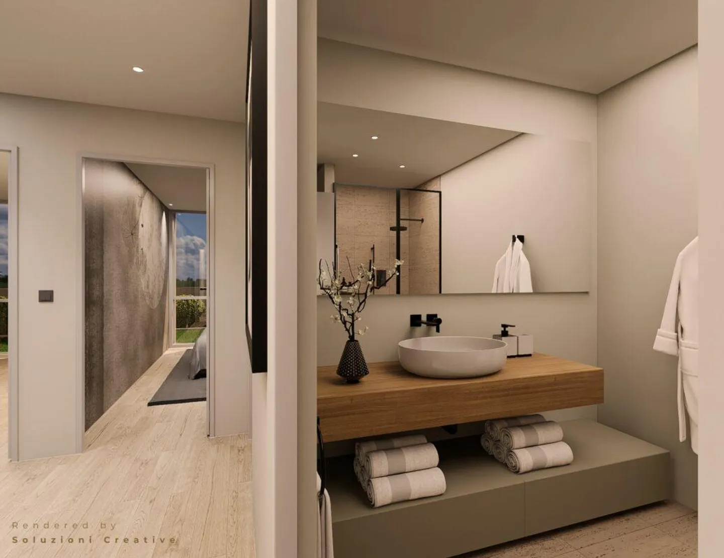 Penthouse mit 4,5 Zimmern und großer Terrasse in ruhiger Lage - Foto 12 von 15