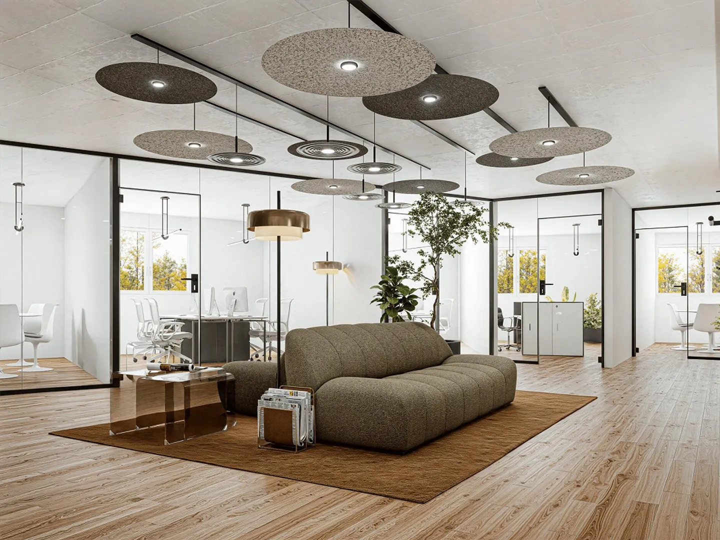 Espaces de co-travail modernes à Niederteufen AR - Photo 2 sur 3