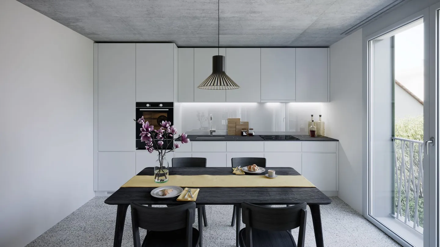 Modern 3.5-room apartment in a quiet location - Photo 2 of 6