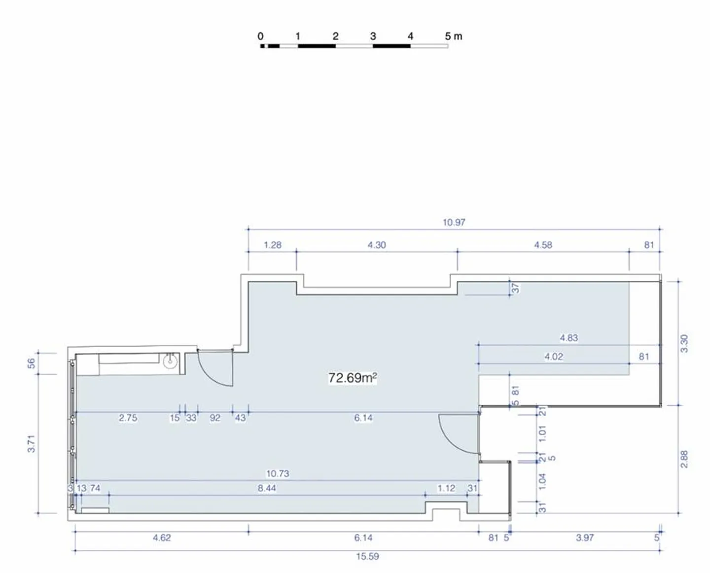 Spazio commerciale in affitto a Davos Platz - Foto 7 di 7