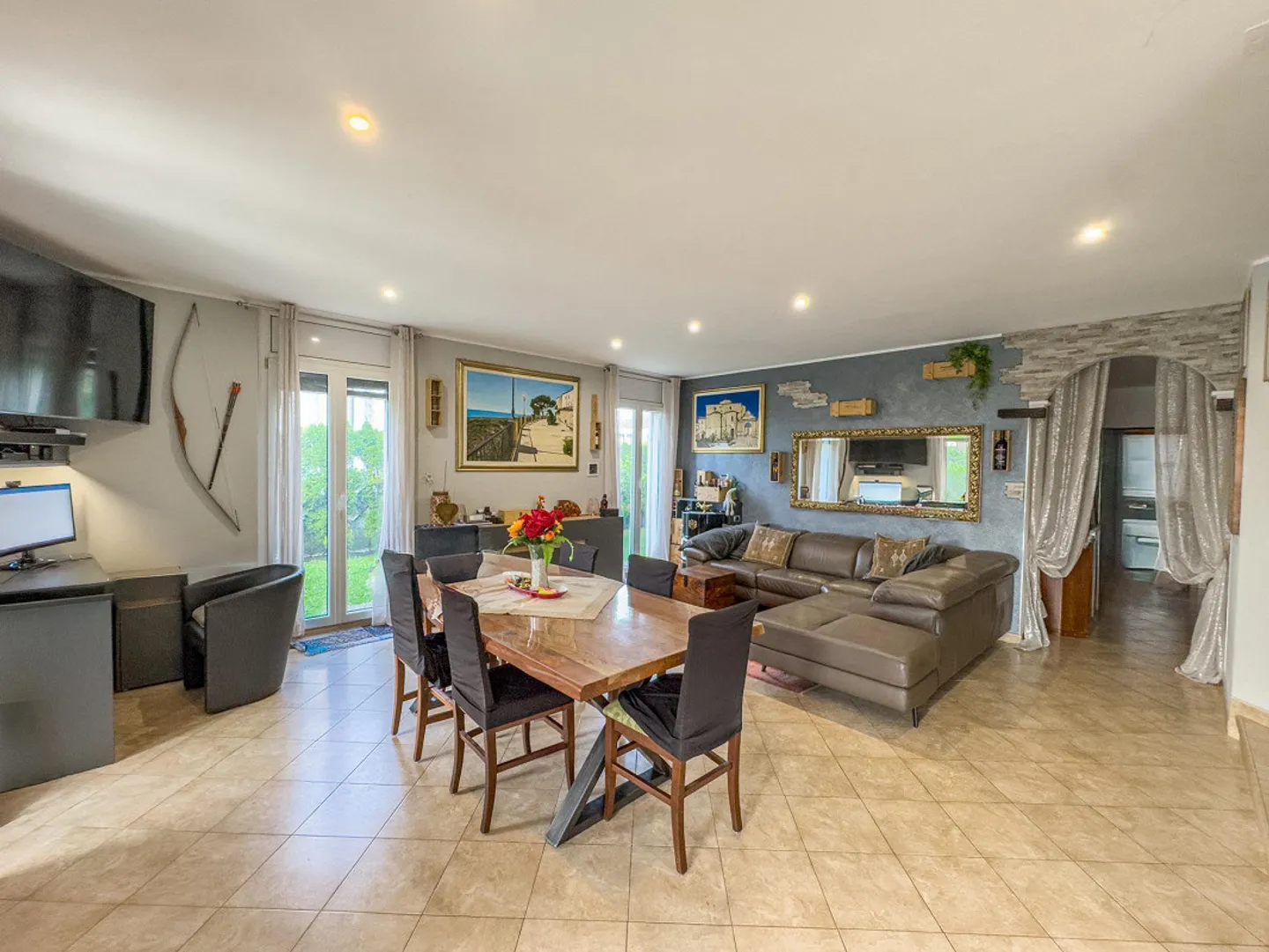 Maison jumelée avec jardin à Melano - Photo 2 sur 15