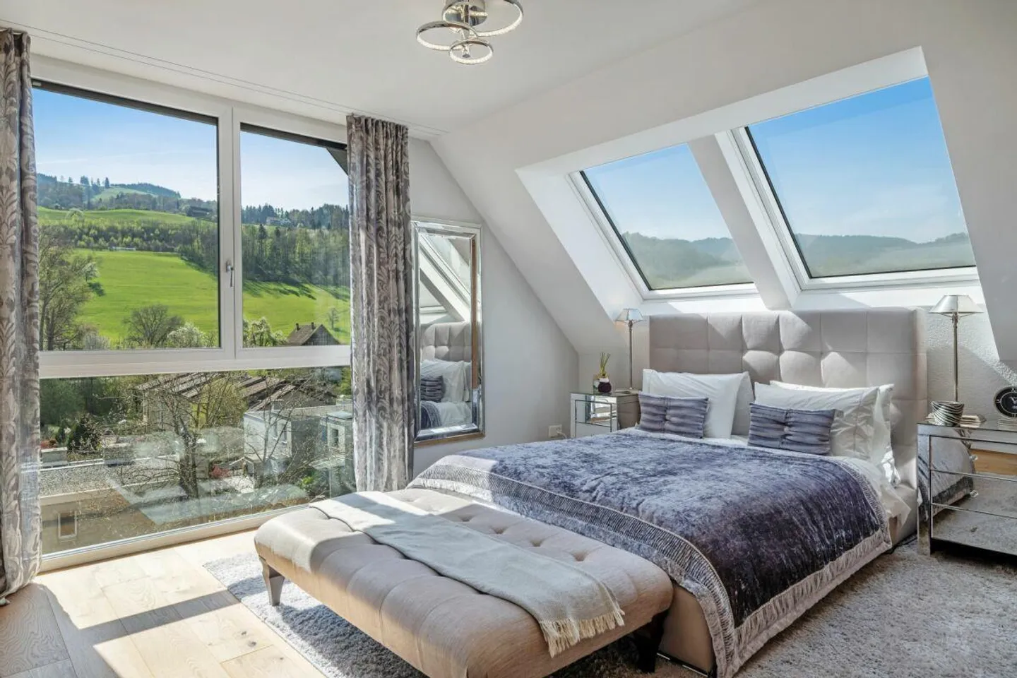 Luxuriöse Maisonette in Wilen - Foto 3 von 6