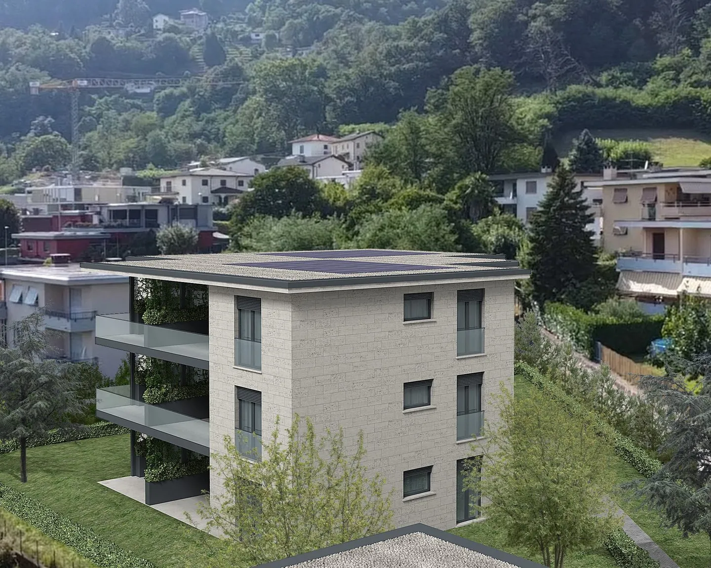 Nuovo appartamento 3.5 locali con grande portico - Foto 1 di 4