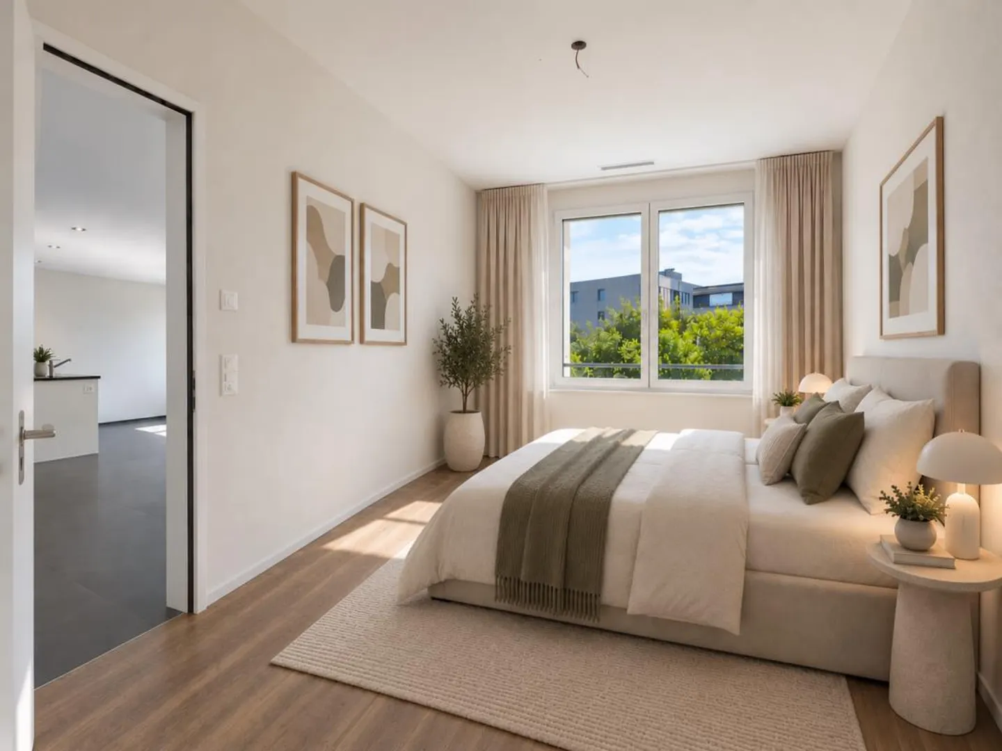 Moderne 2.5-Zimmer-Wohnung mit Loggia - Foto 3 von 7