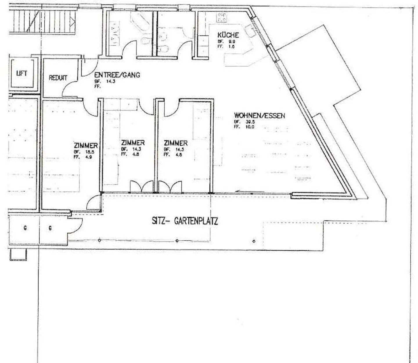 Geräumige Gartenwohnung - Foto 12 von 12
