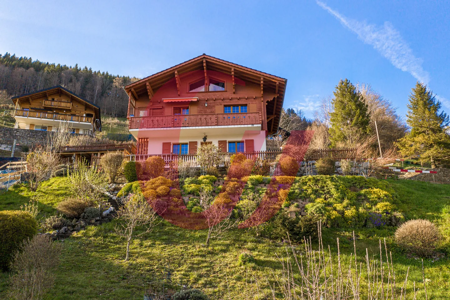 Chalet di 4,5 stanze a Crésuz con vista panoramica! - Foto 1 di 11