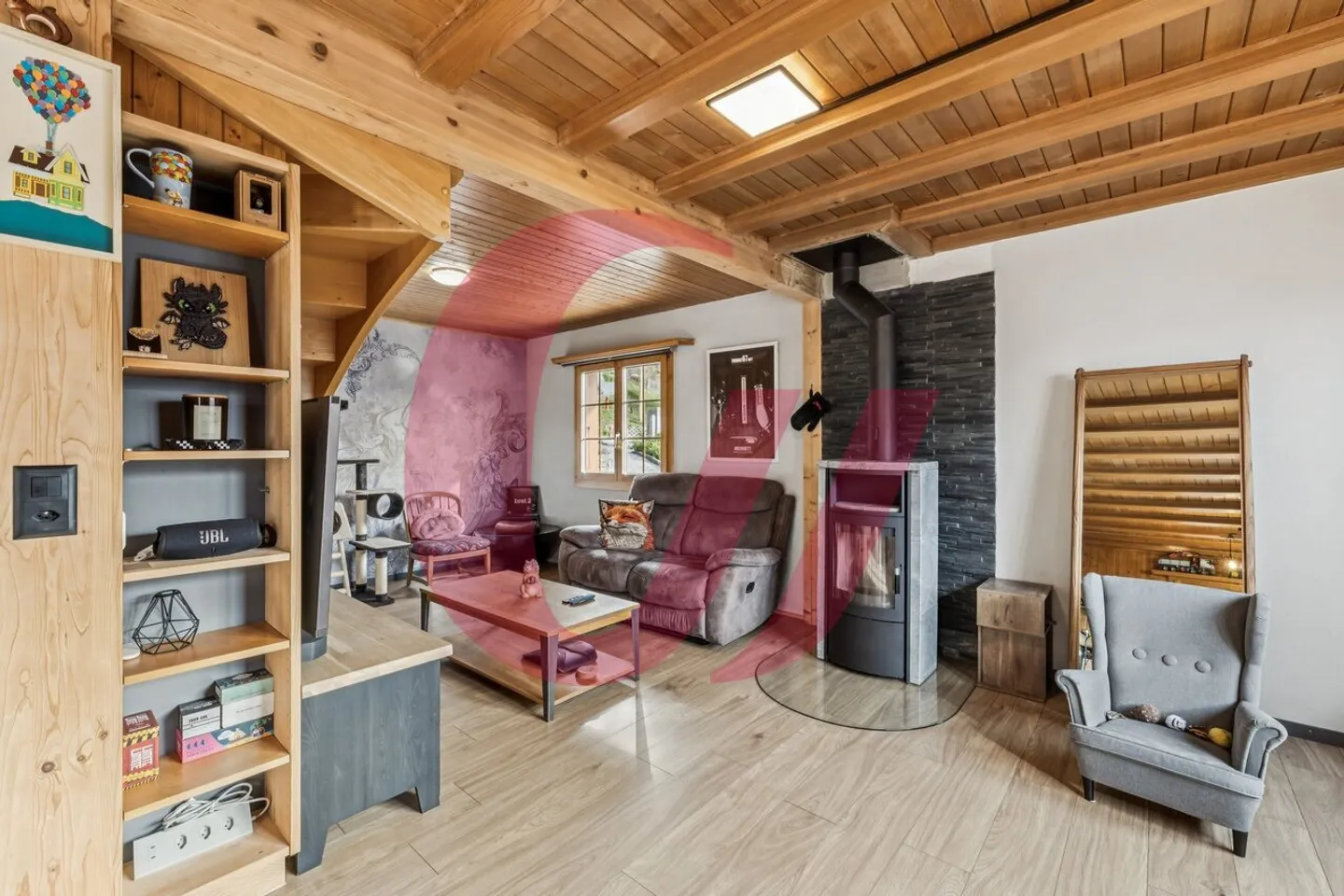 Chalet di 4,5 stanze a Crésuz con vista panoramica! - Foto 5 di 11