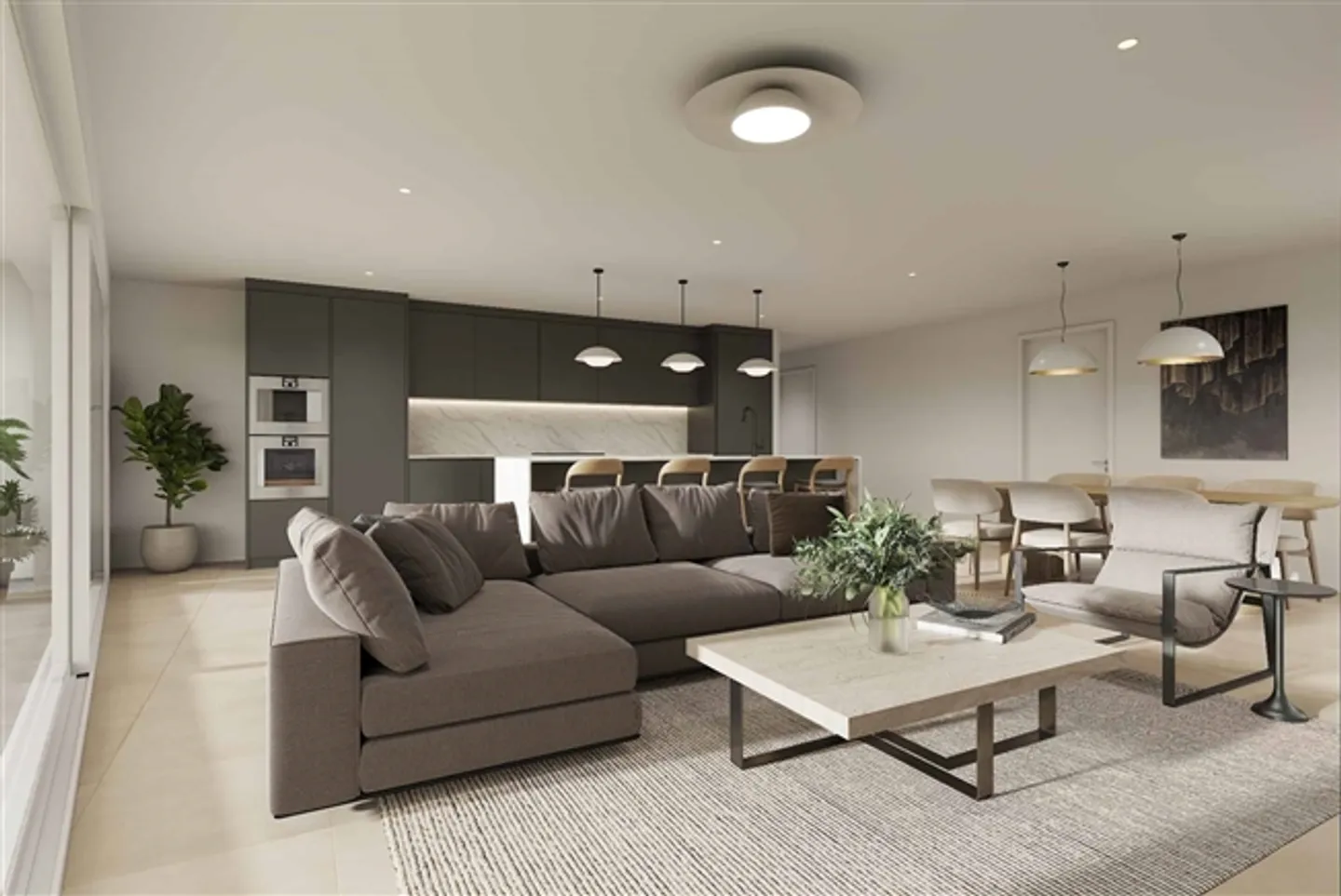 Nuovo appartamento di 4,5 stanze al piano terra - Foto 1 di 7