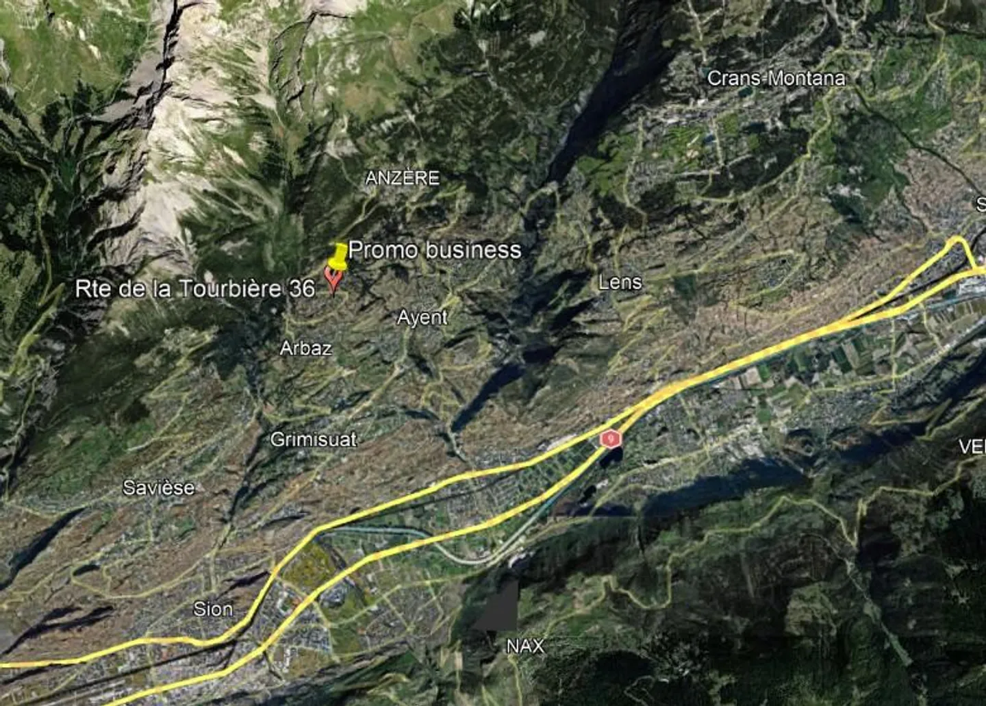 Baugrundstück in Arbaz, Wallis - Foto 8 von 11