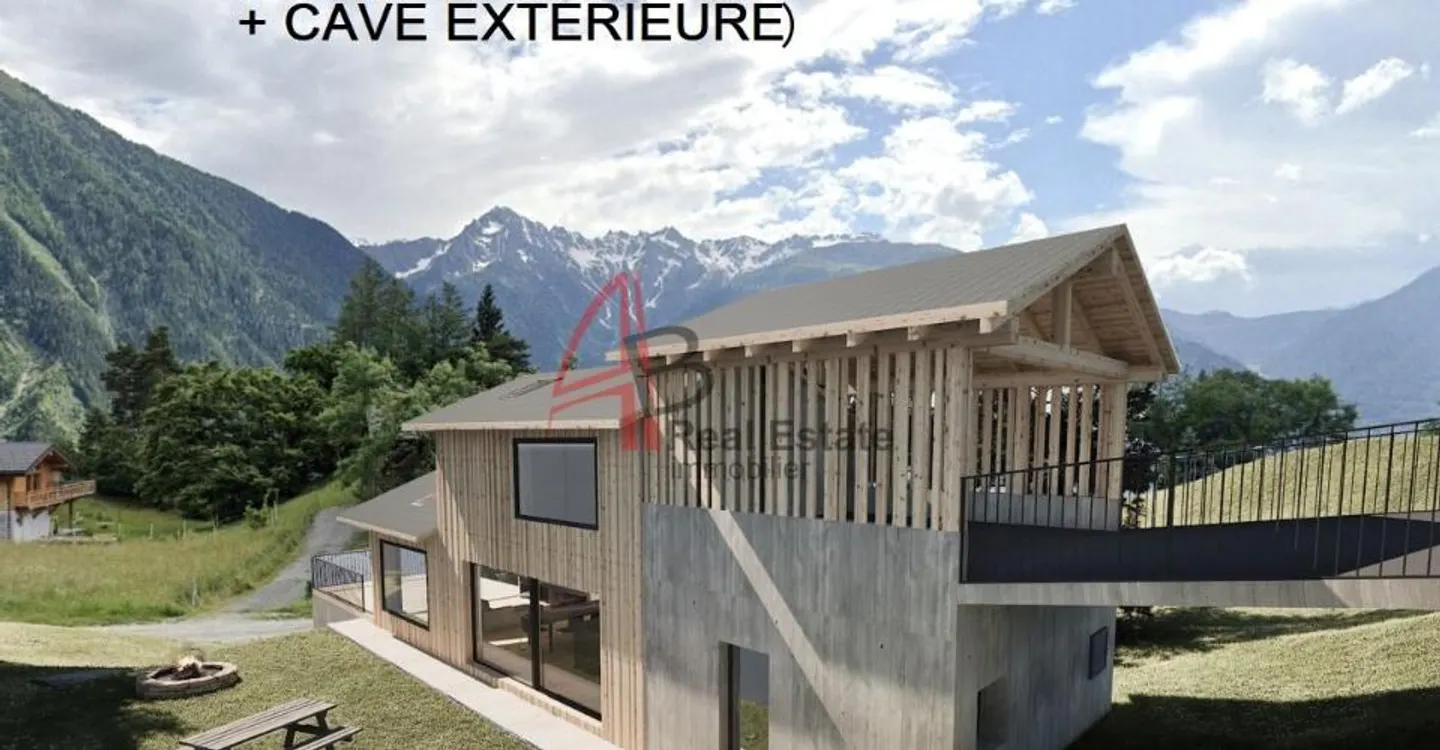 Contemporary villa with 5.5 rooms - 4 bedrooms, outdoor storage, private forest and panoramic view - Chemin-Dessus - Photo 1 of 12