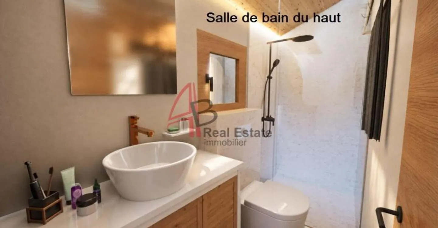 Contemporary villa with 5.5 rooms - 4 bedrooms, outdoor storage, private forest and panoramic view - Chemin-Dessus - Photo 8 of 12