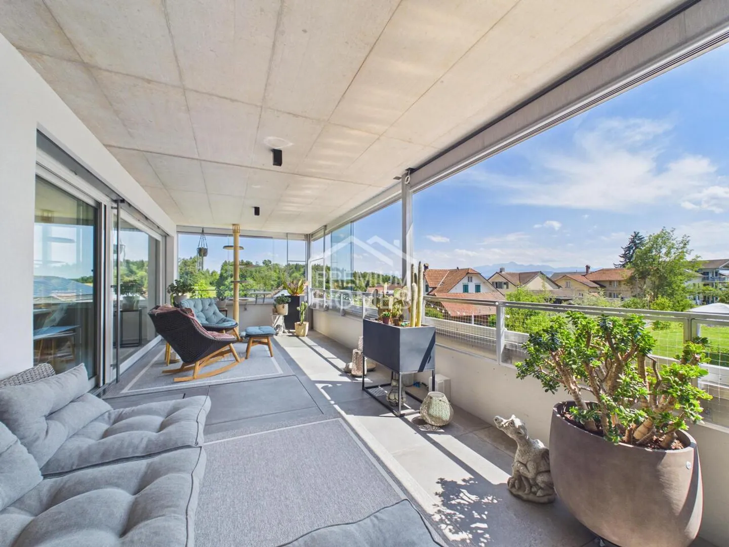 Exklusive Wohnung mit Panoramablick - Foto 1 von 13