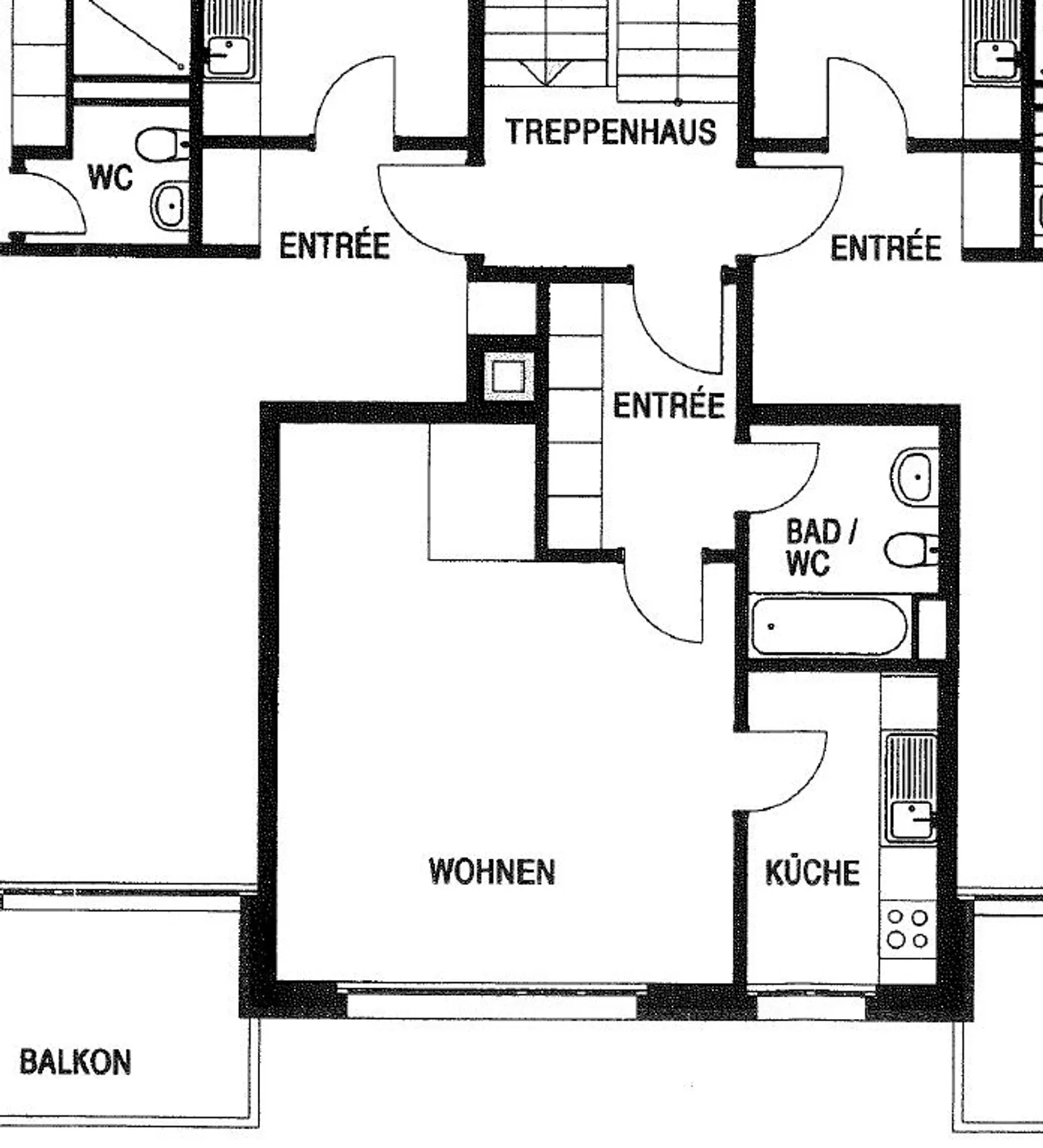1.5 Room Apartment in the Center - Photo 2 of 6