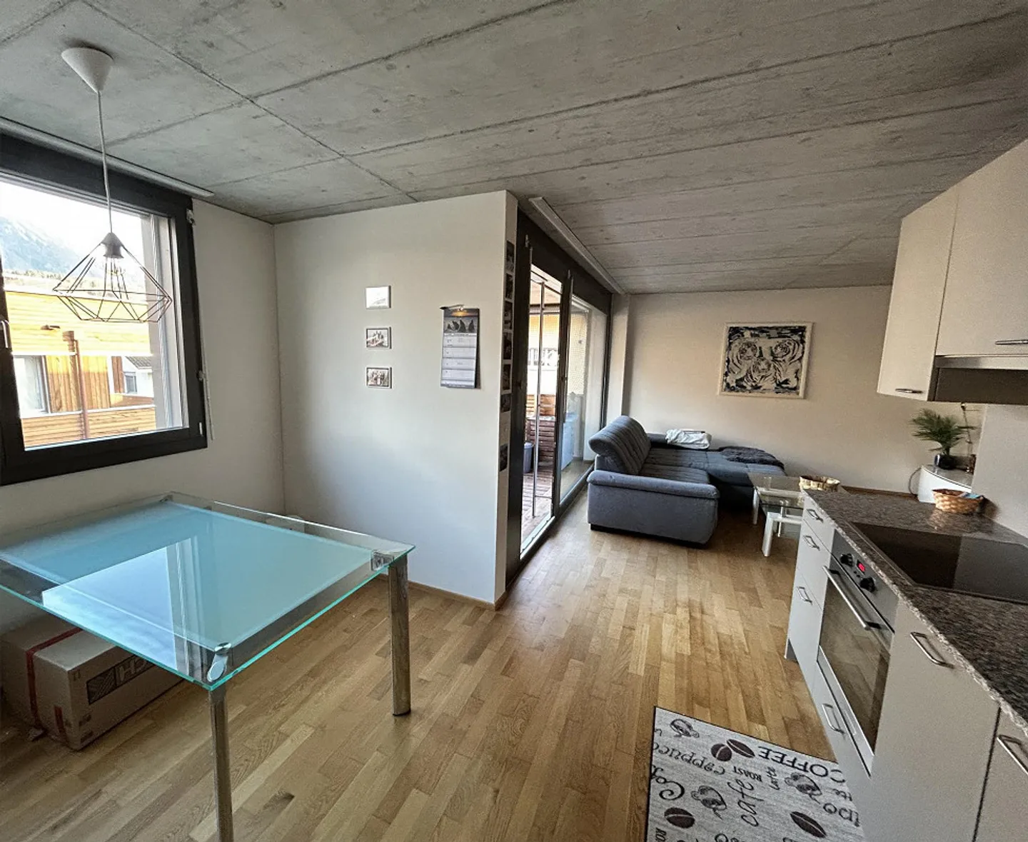 Modernes Apartment mit Bergblick - Foto 4 von 11