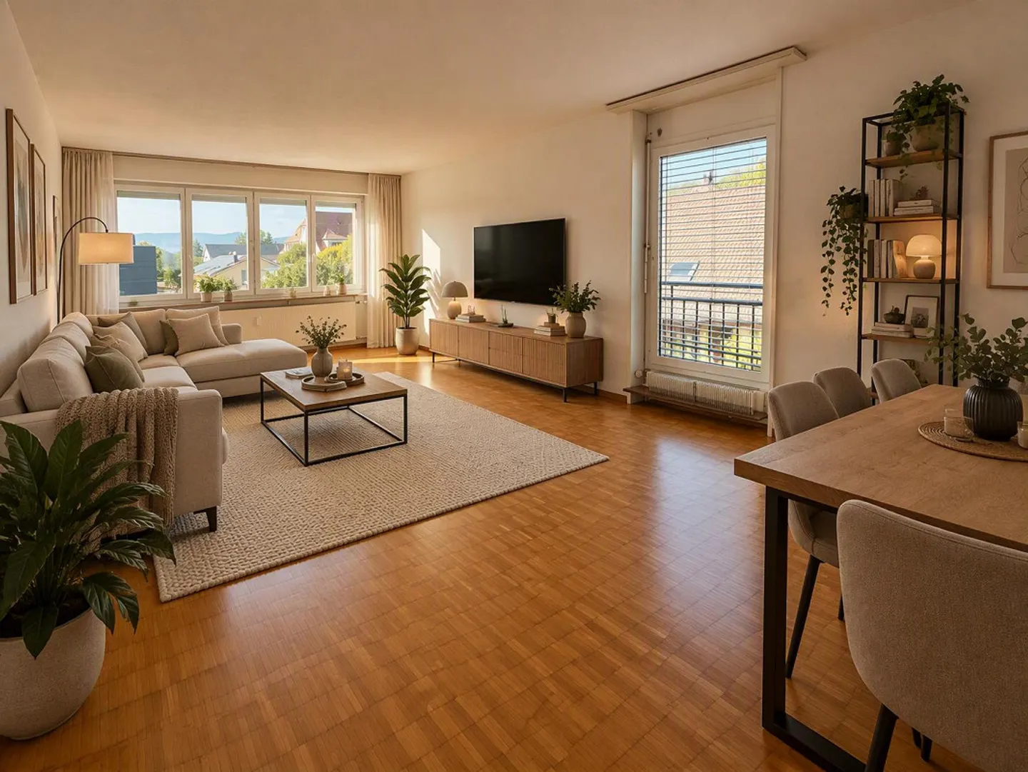 Charmante 4.5-Zimmer Wohnung - Foto 1 von 12