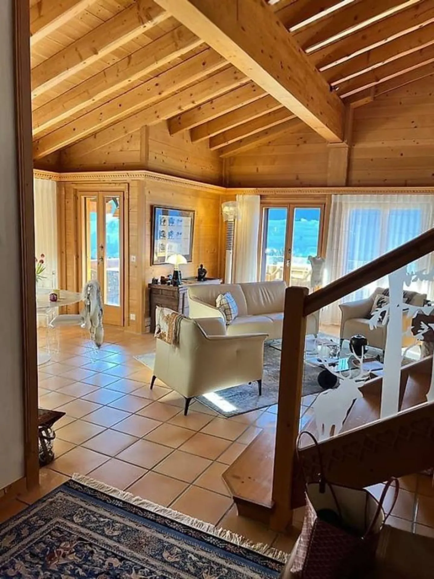 Magnifique appartement de 5,5 pièces avec vue panoramique sur les Alpes - Château-d'Oex - Photo 10 sur 12