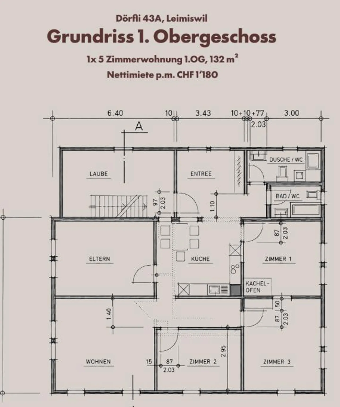 Grosszügiges Mehrfamilienhaus mit top Rendite und Parkmöglichkeit, ... - Photo 5 of 8