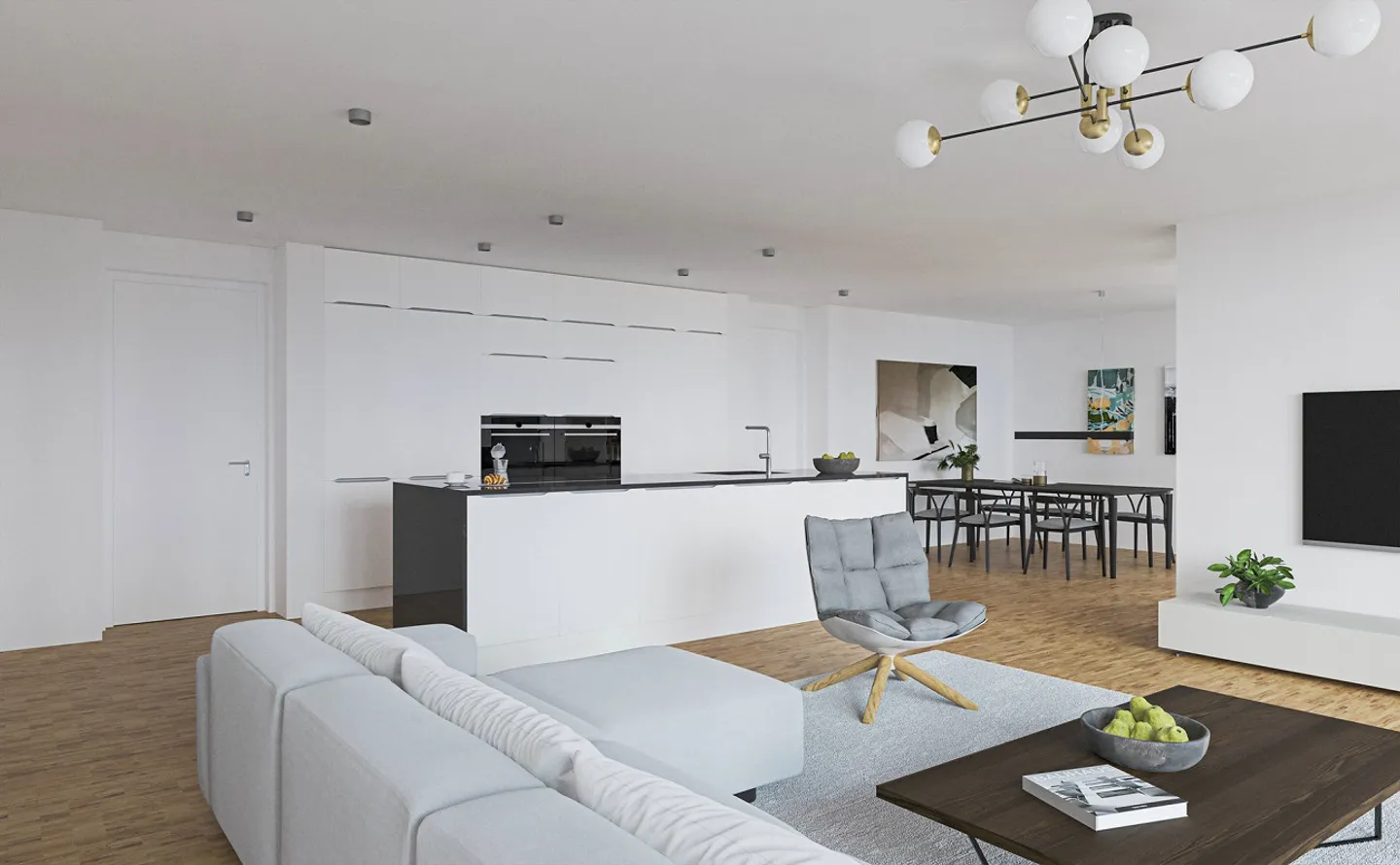 Luxuswohnung mit Atemberaubendem Blick - Foto 2 von 17