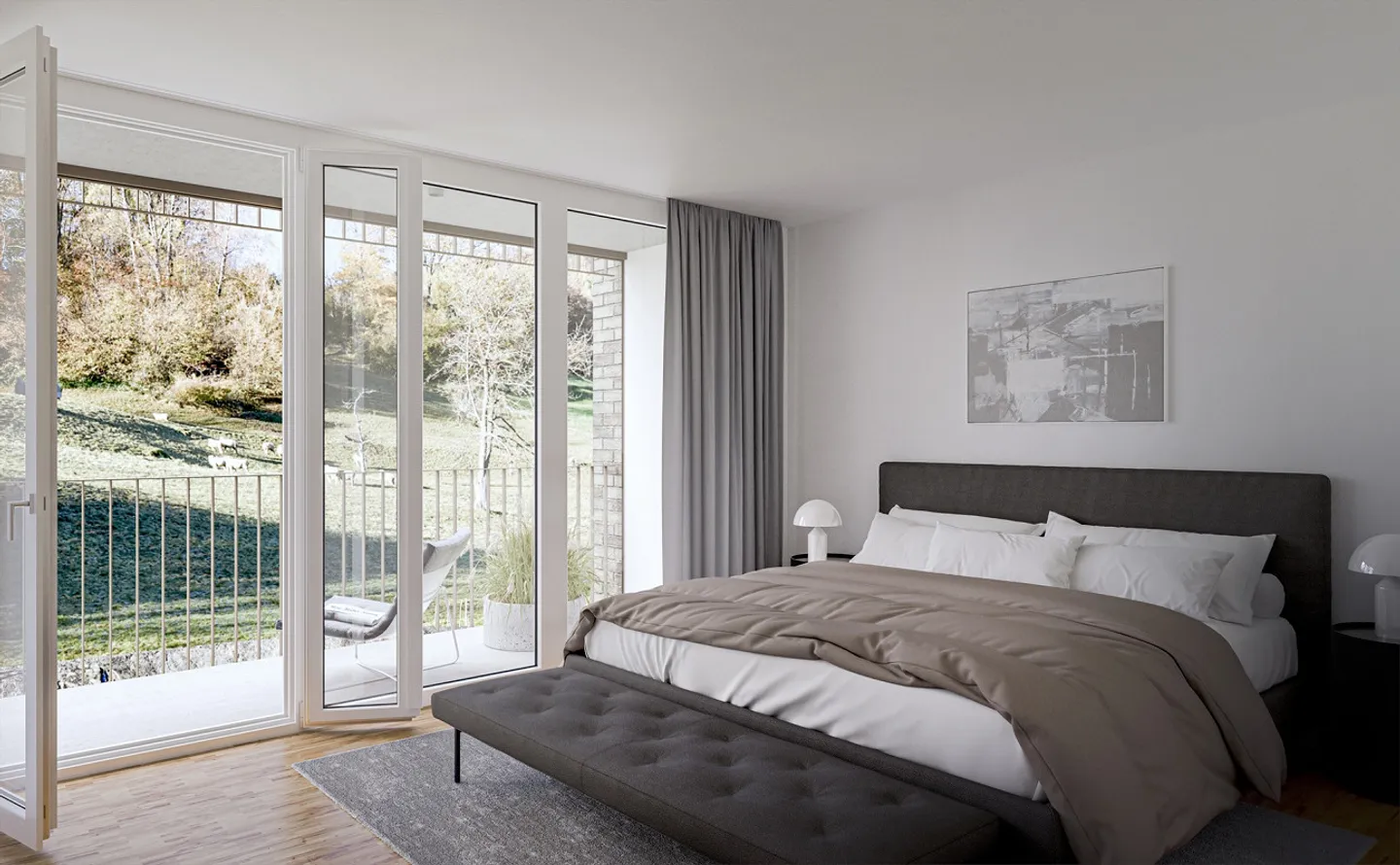 Luxuswohnung mit Atemberaubendem Blick - Foto 4 von 17