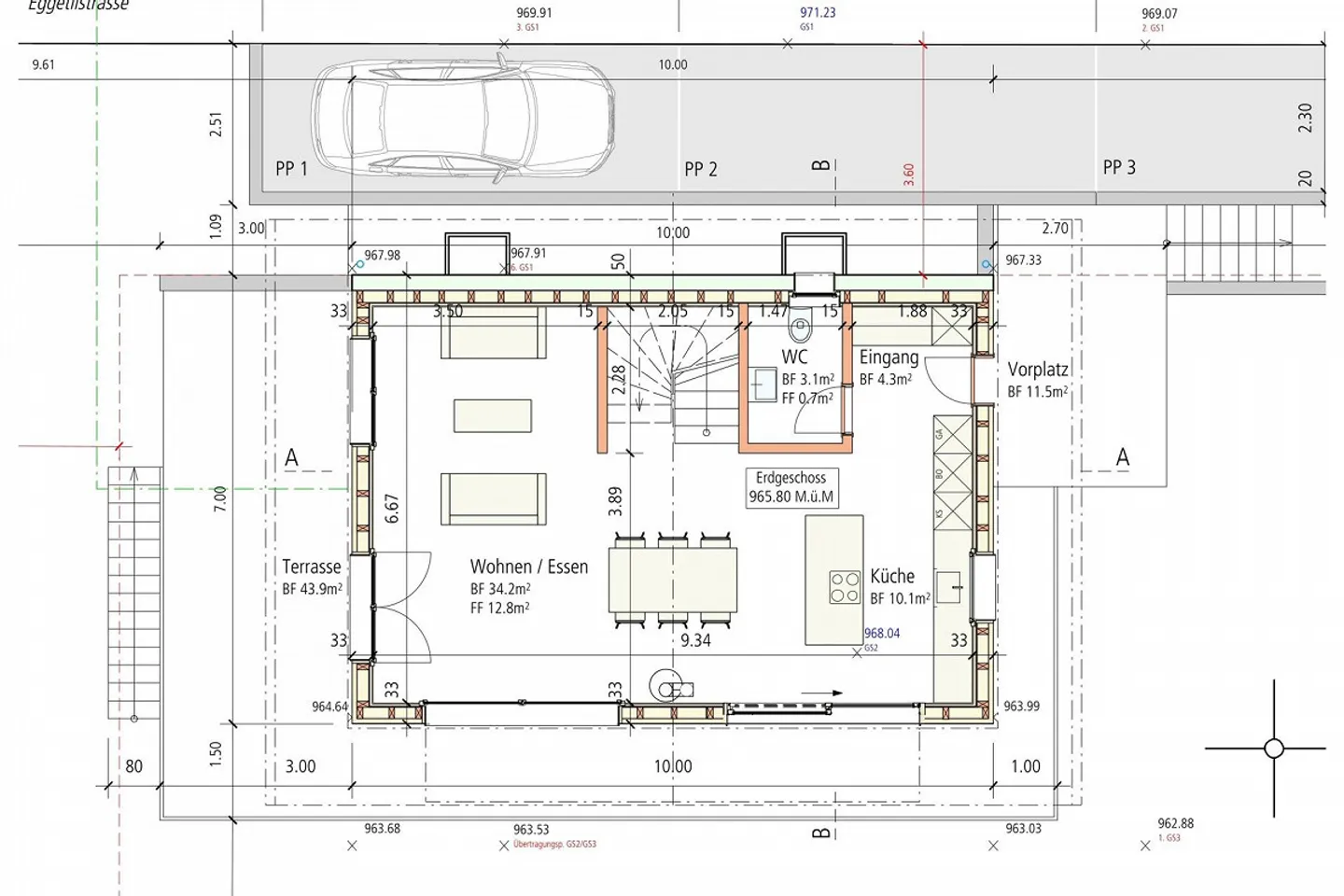Casa unifamiliare di nuova costruzione con 5½ a 6½ stanze in una posizione panoramica in collina - Foto 10 di 12